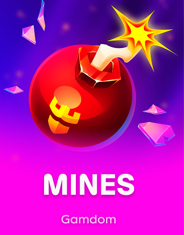 Gamdom Mines — provably fair grid game with variable risk